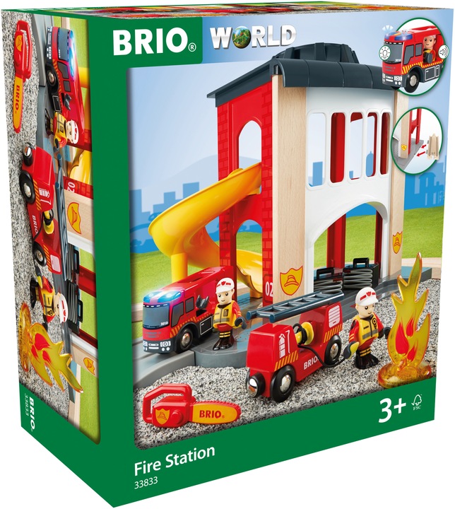 Brio Grosse Feuerwehr-Station