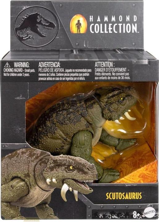 Actual product image Mattel JW Hammond Collection - Pack Dino #3 - Scutosaurus
