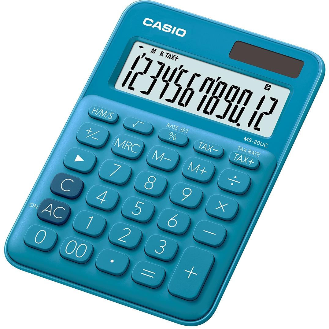 Casio, Taschenrechner, Ms-20uc (Solarzellen, Batterien)