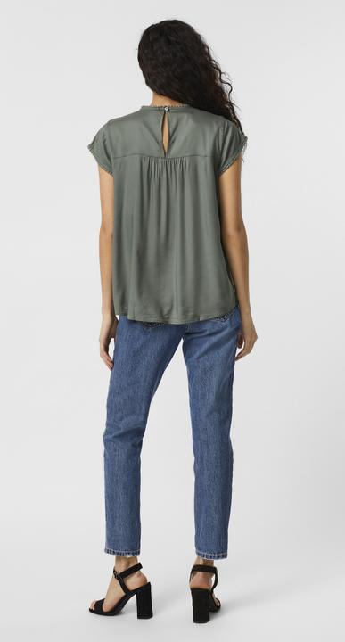 Actual product image Vero Moda Lace top with short sleeves (S)