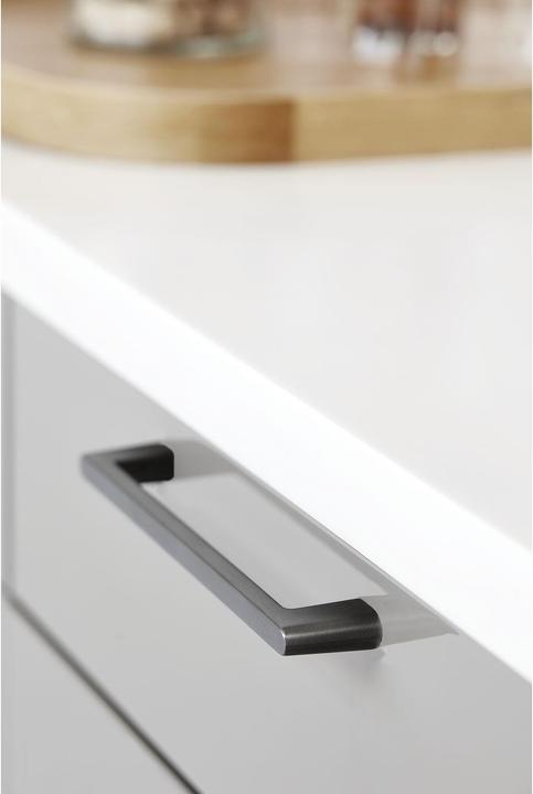 Produktbild Furnipart Griff Diner LA 320, Breite 340 mm, Zinkdruckguss Edelstahl Effekt