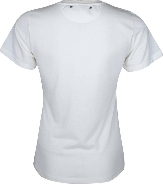 Actual product image Golden Goose journey viscose t-shirt with front print (S)