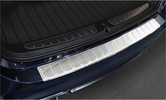 Actual product image Avisa Stainless steel bumper protection for BMW 3 Series Touring (estate) from 2012 to 2019 (Rear)