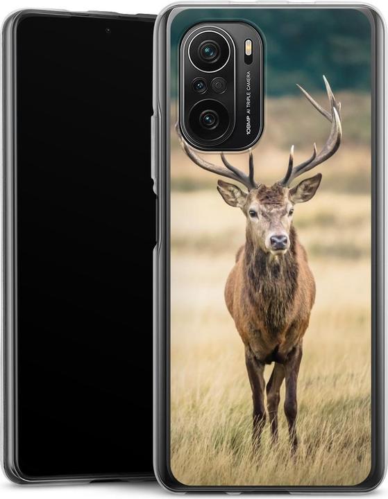 Produktbild DeinDesign Silikon Hülle für Xiaomi Mi 11i Handyhülle Case Smartphone Schutzhülle Hirsch Wald Wiese (Xiaomi Mi 11i)