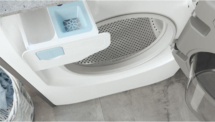 Actual product image Hotpoint AQSD723 EU/A N Washing machine Free installation Front loading 7 kg 1200 rpm D Arg (7 kg, Right)