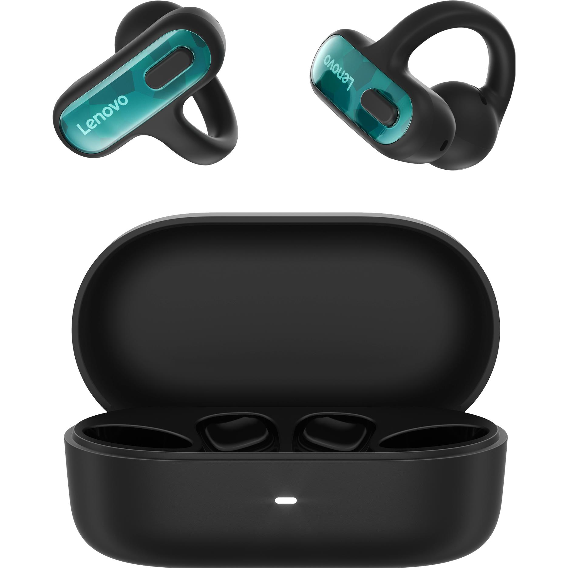 Lenovo Open-Ear Clip-on Earbuds X500 - BK (P) (Senza fili), Cuffie, Nero