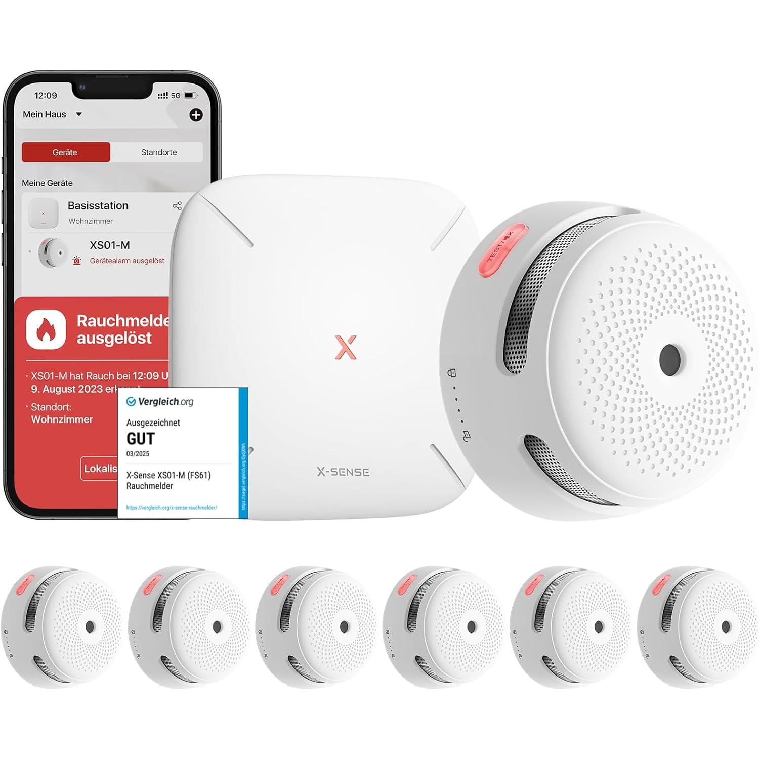 X-Sense, Rilevatore di pericolo, XS01-M con stazione base SBS50