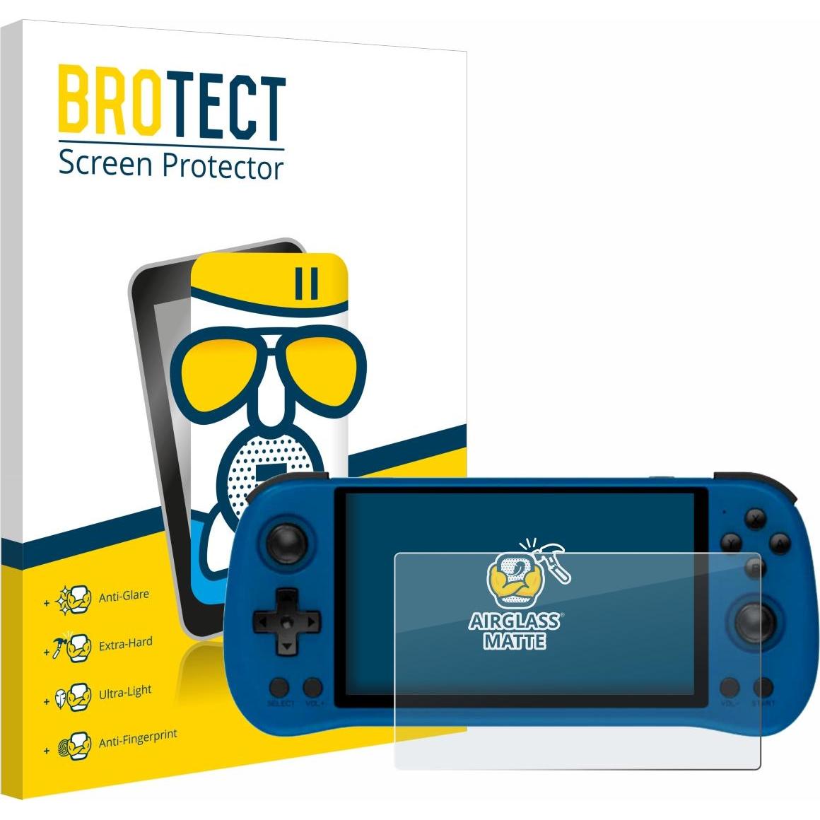 BROTECT AirGlass Panzerglasfolie Matt (1 Stück, X55), Tablet Schutzfolie