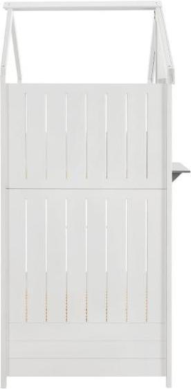 Immagine prodotto Juskys Casa dei sogni con letto a soppalco per bambini con tetto e scala (90 x 200 cm)