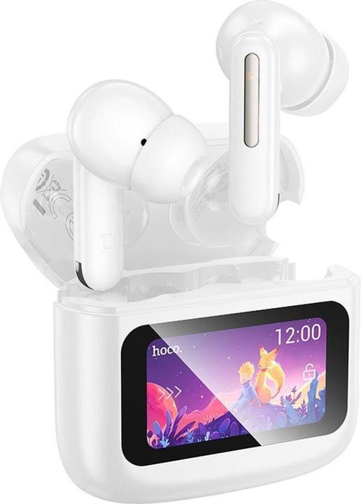 Immagine prodotto Hoco Wireless headphones wireless earphones bluetooth with touch screen TWS EQ14 white (7 h)