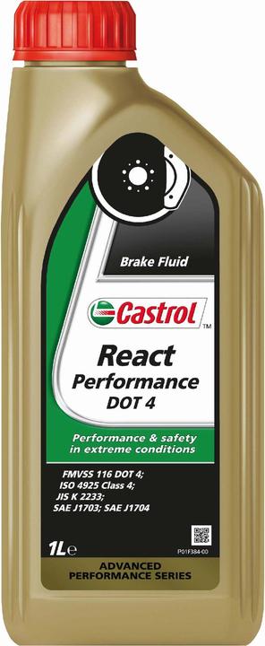 Produktbild Castrol Bremsflüssigkeit React Performance DOT4 (1 l)