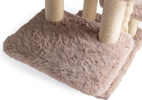 Produktbild Beeztees Kratzbaum Duco (126 cm, Taupe)