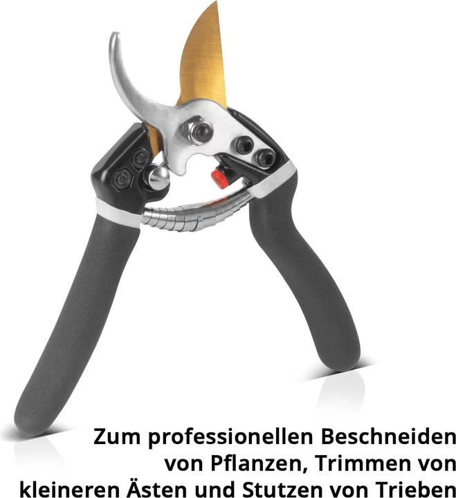 Produktbild Stahlwerk Gartenschere aus Carbon-Stahl Rosenschere / Rebschere / Gärtnerschere