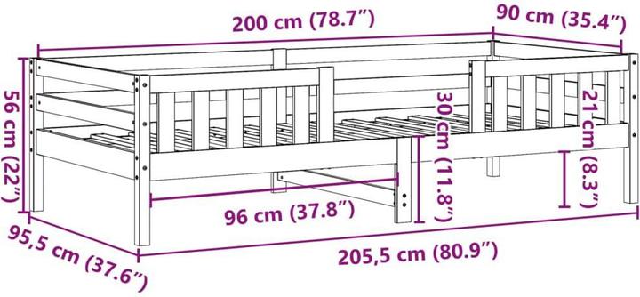 Immagine prodotto vidaXL Costandin (90 x 200 cm)
