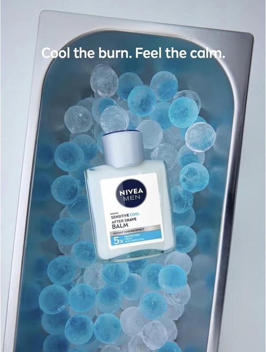 Actual product image NIVEA After Shave Cooling Sensitive 100 ml (Aftershave balm, 100 ml)