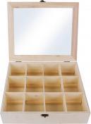 Image du produit Rayher Boîte à thé en bois