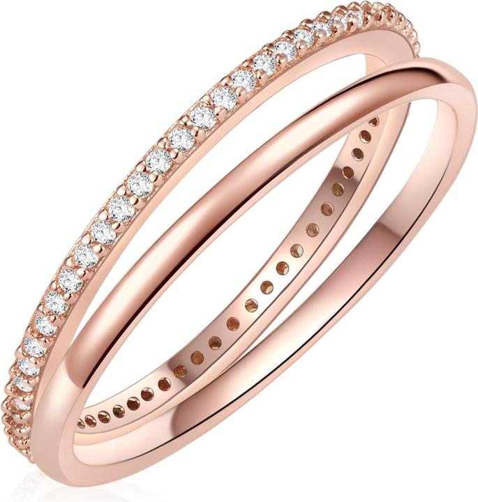 Produktbild Lulu & Jane Messing Zirkonia roségold - 33374 (58)