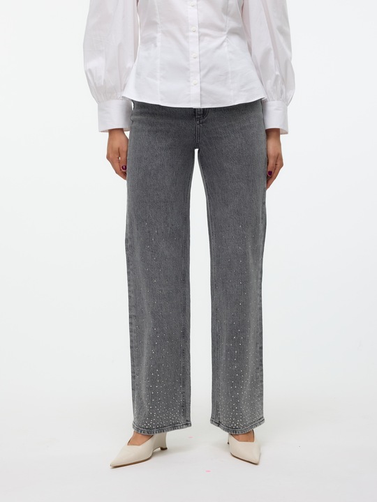 Produktbild Vero Moda VMTESSA Hohe Taille Weiter Beinschnitt Jeans Weit geschnitten (26)