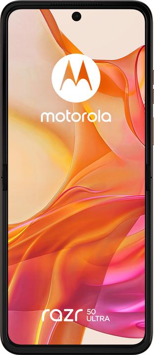 Produktbild Motorola Razr 50 Ultra (512 GB, Peach Fuzz, 6.90", SIM + eSIM, 5G)