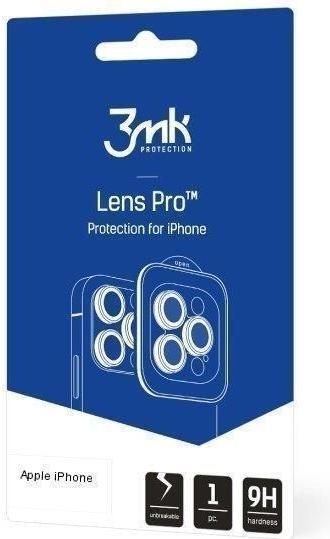 Produktbild 3MK SzkÅo na obiektyw aparatu Lens Protection Pro Black do Samsung Galaxy S25 (1 Stk., Samsung Galaxy S25)