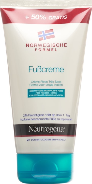 Neutrogena Crema per la cura dei piedi + 50% gratis (Crema piedi e gel piedi, 150 ml)