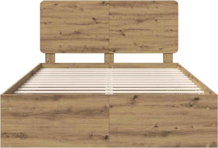 Image du produit vidaXL Moderner Bettrahmen (140 x 190 cm)