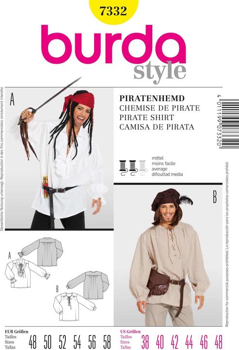 Actual product image Pattern Pirate Shirt