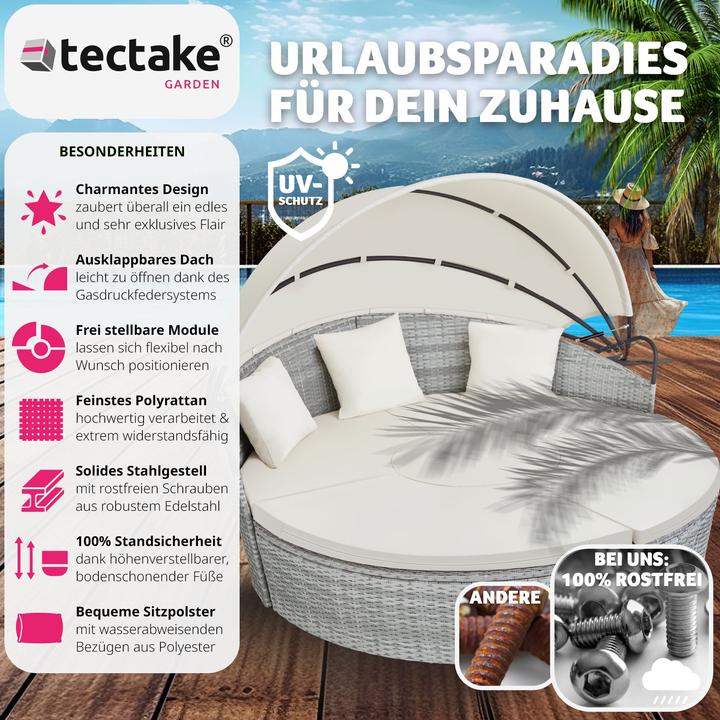 Actual product image tectake Santorini