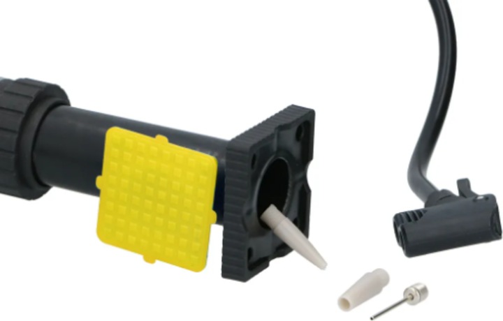 Actual product image Dunlop Mini foot pump