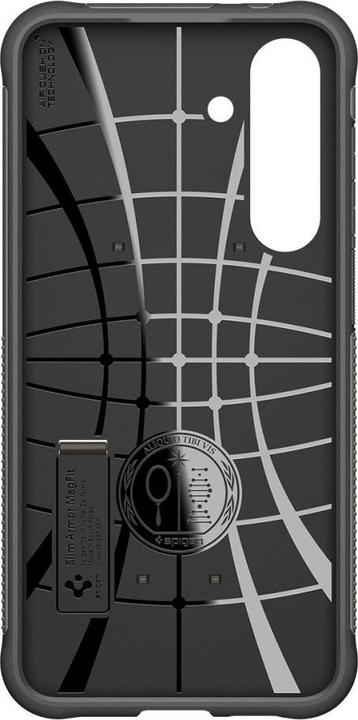 Produktbild Spigen - Slim Armor MagSafe - Samsung Galaxy S25 FE - Gunmetal (Samsung Galaxy S25 FE)