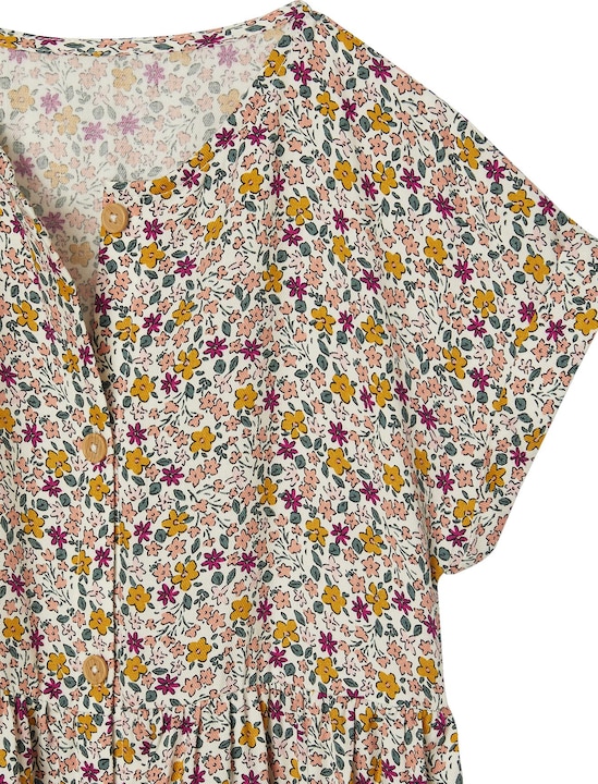 Immagine prodotto Vertbaudet Mädchen Blumenkleid mit Knöpfen (98)