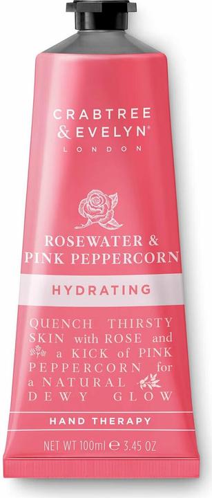 Memo Paris Crabtree & Evelyn Rosewater Hand Therapy 100g 3.5 ounces