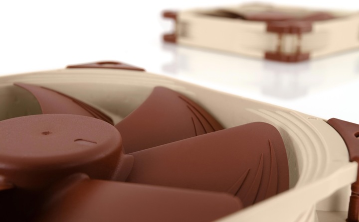 Actual product image Noctua NF-A14 5V PWM fan (140 mm, 1 x)