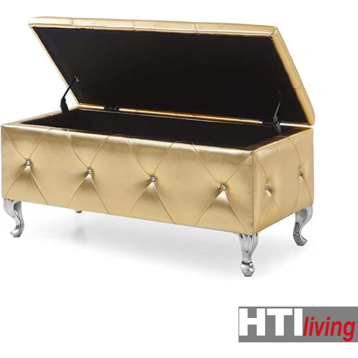 Thumbnail - HTI-Living, Sitzbank, Sitzbank mit Stauraum Maribella (96 cm)