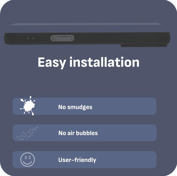 Actual product image Cazy Protective Glass Compatible with Oppo A17 Tempered Glass Case Compatible - 2 pieces (2 pcs., Oppo A17k)