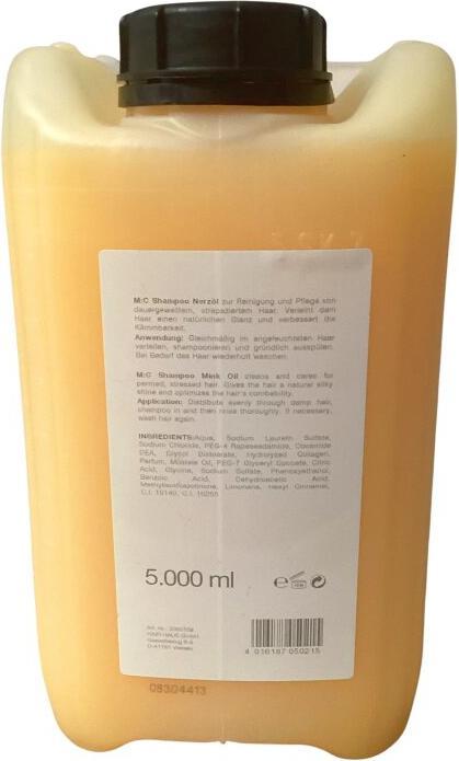 Produktbild Meister Coiffeur M:C Shampoo Nerzöl D 5000 ml (5000 ml, Flüssiges Shampoo)