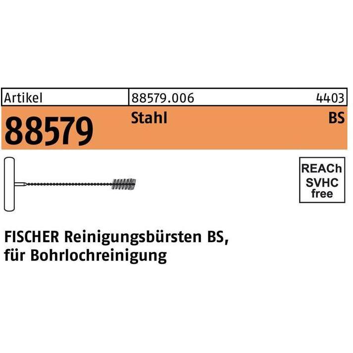 Thumbnail - Fischer, Dübel, Reinigungsbürste R 88579 FHB-BS 28 Stahl (1 Stk.)