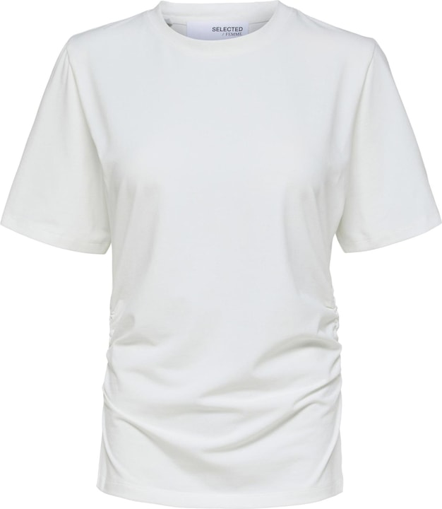 Selected Femme Ruched T-Shirt (XS)