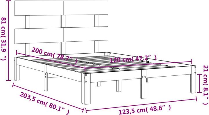 Image du produit VidaXL Dachan (120 x 200 cm)