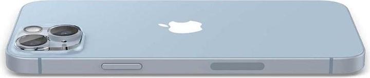 Actual product image Spigen Optik.Tr Camera iPhone 14/14 Plus Lens 2szt./2pcs przezroczysty/crystal clear AGL05229 (2 Piece, Apple iPhone 14, Apple iPhone 14 Plus)