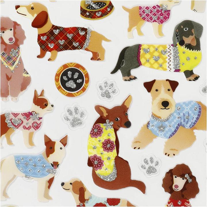 Produktbild Creativ Company Motivsticker Hunde (26 Sticker)