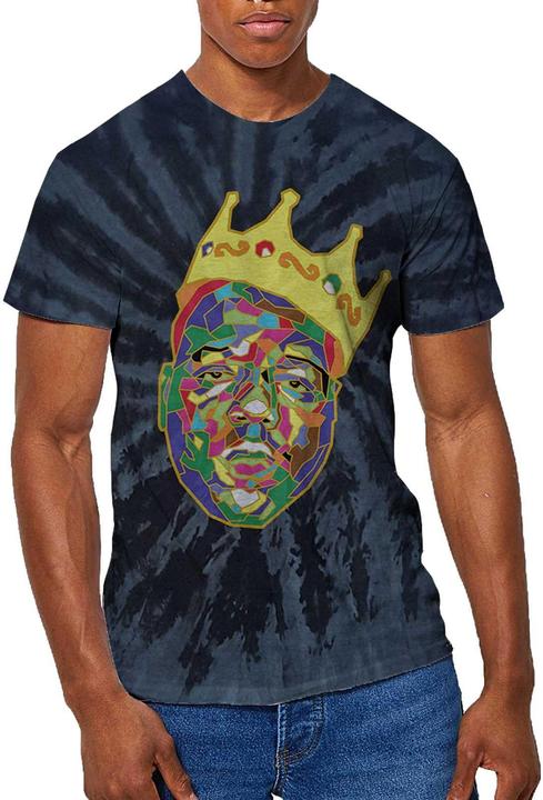 Actual product image Biggie Smalls Adult Crown TShirt (S)