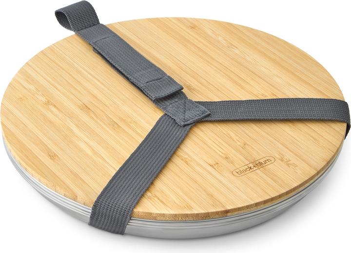 Produktbild Black + Blum Steel Plate Set - Edelstahl-Teller
