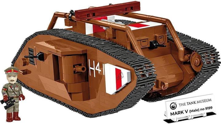 Actual product image Cobi - World War I - Mark V 848 pcs (Not For Sale In Hungary) /Toys