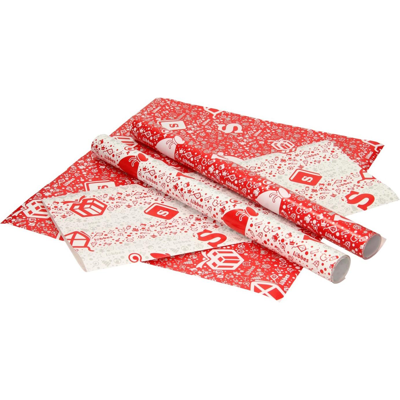 Thumbnail - Lobbes, Geschenkverpackung, Sinterklaas Geschenkpapier (Geschenkpapier)