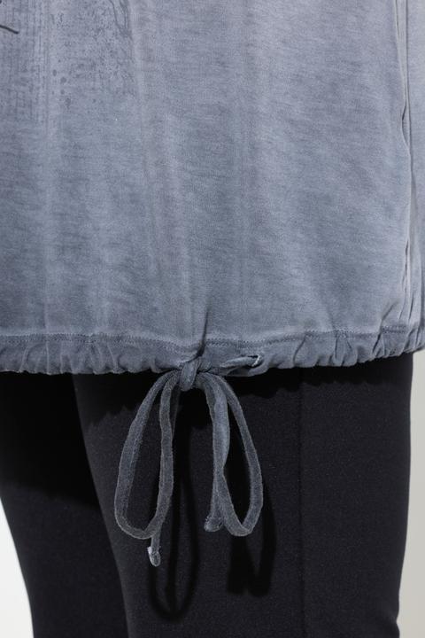 Produktbild Miamoda Longshirt, verzierter Druck, Saumknoten (48)