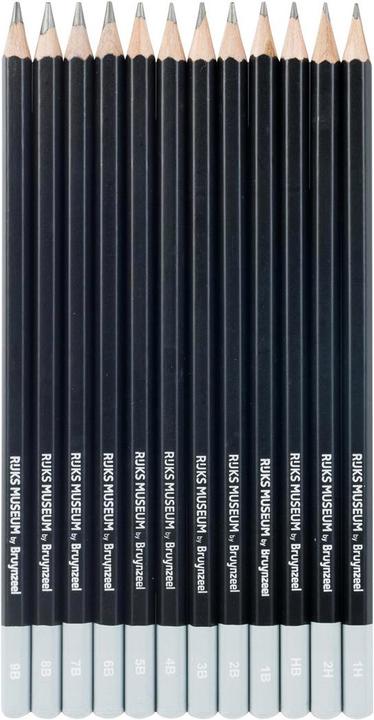 Actual product image Bruynzeel Rijksmuseum graphite pencils (12x)