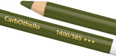 Produktbild STABILO CarbOthello Pastellkreidestift (Olive, 1 x)