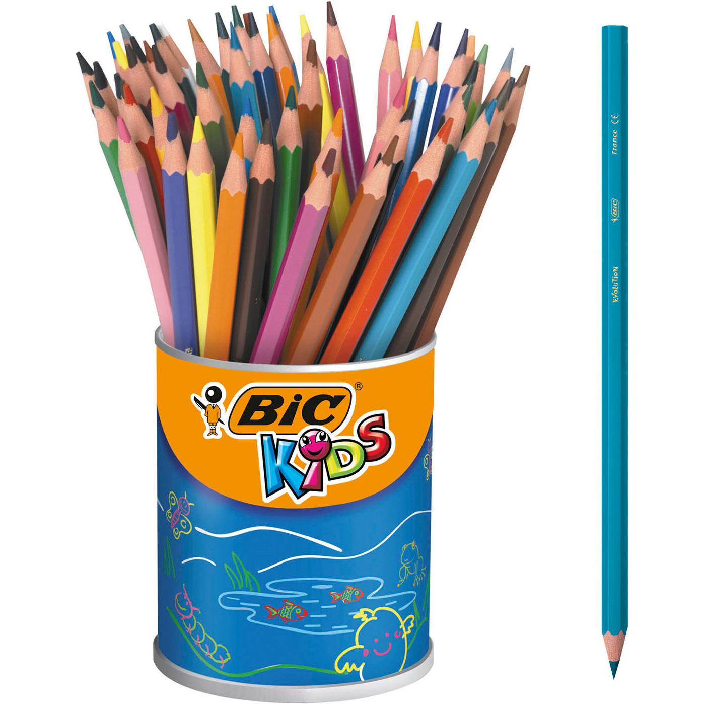 Bic, Malstifte, Kids ECOlutions Evolution Buntstifte (60 x)