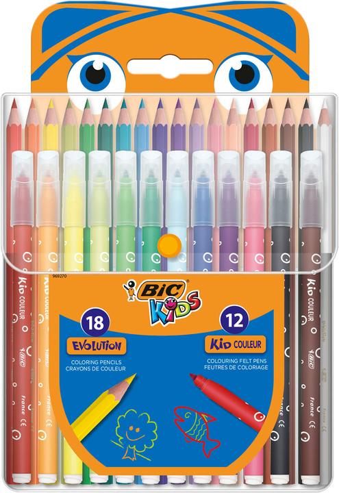 Actual product image Bic Kids color set